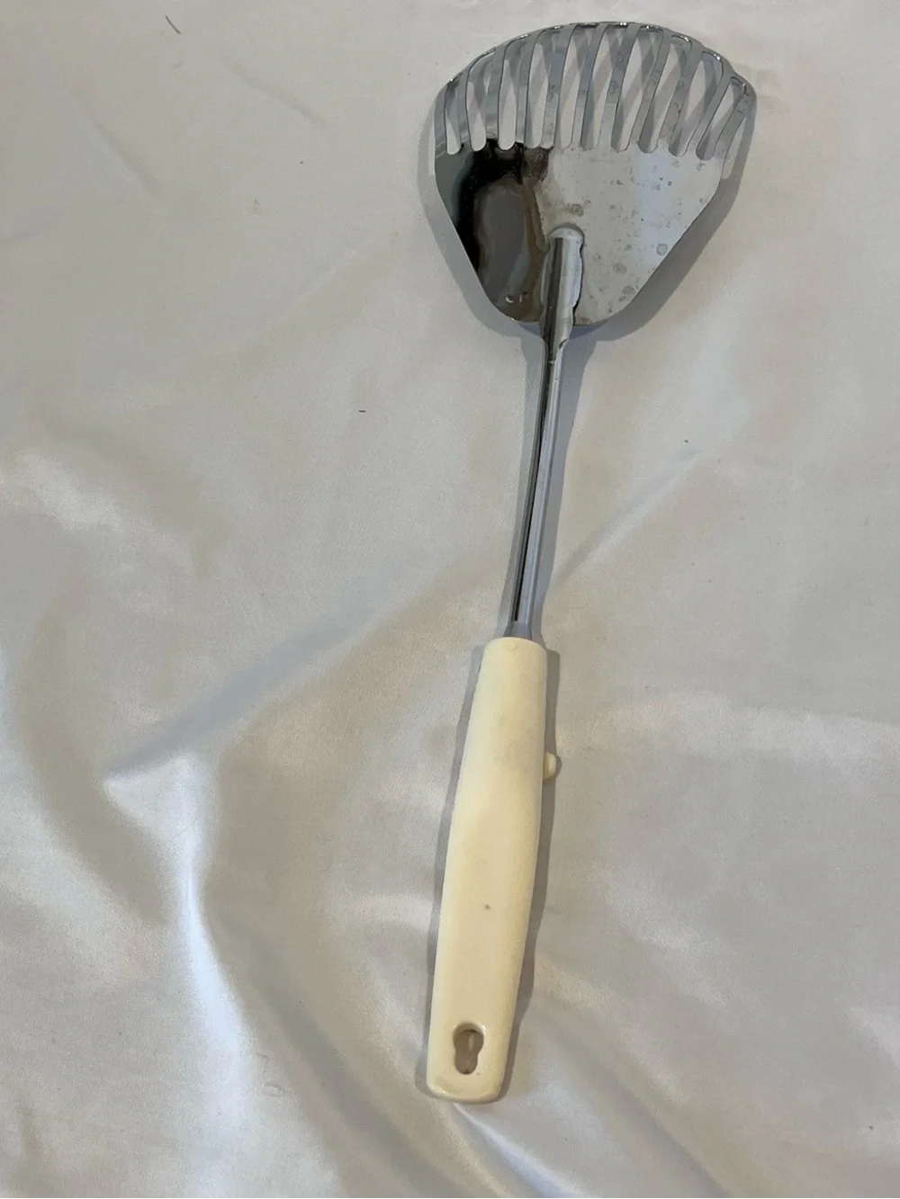Vintage Chief Chrome Potato Masher Whipper Tool